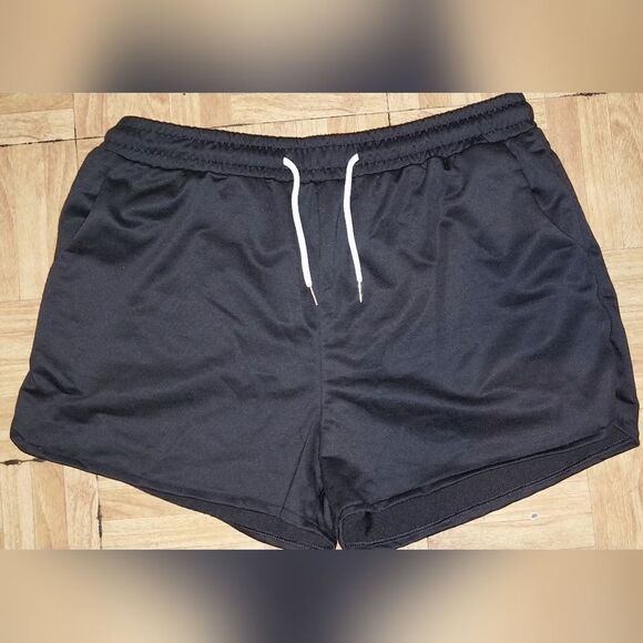 Super cute solid drawstring shorts sz XL - Picture 5 of 5